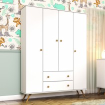 Roupeiro Twister - 4 Portas - DV9 Ecommerce