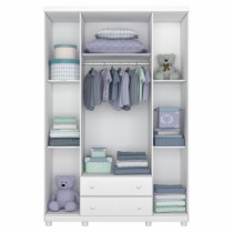 Roupeiro Fratello - 4 Portas c/Pés - DV9 Ecommerce