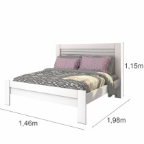 Cama Casal Safira - DV9 Ecommerce