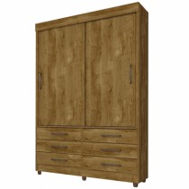 Roupeiro Chicago - 2 Portas c/Pés - DV9 Ecommerce