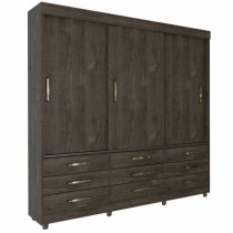 Roupeiro Chicago - 3 Portas c/Pés - DV9 Ecommerce