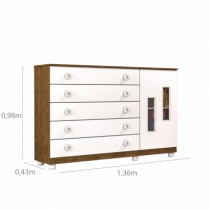 Comoda Evolution c/Pés - DV9 Ecommerce