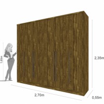 Roupeiro Sevilla - 6 Portas - DV9 Ecommerce