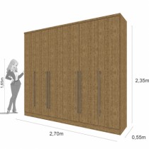 Roupeiro Sevilla - 6 Portas - DV9 Ecommerce